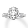 Thumbnail Image 1 of Previously Owned Diamond Engagement Ring 1 ct tw Round 14K White Gold