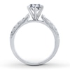 Thumbnail Image 2 of Previously Owned Diamond Ring Setting 1/6 ct tw Round-cut 14K White Gold
