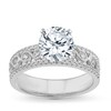 Thumbnail Image 3 of Previously Owned Diamond Ring Setting 5/8 ct tw Round 14K White Gold