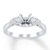 Thumbnail Image 1 of Previously Owned Diamond Ring Setting 1/4 carat tw Round 14K White Gold