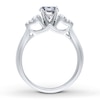 Thumbnail Image 2 of Previously Owned Diamond Ring Setting 1/4 carat tw Round 14K White Gold