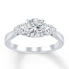 Thumbnail Image 3 of Previously Owned Diamond Ring Setting 1/4 carat tw Round 14K White Gold