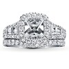 Thumbnail Image 1 of Previously Owned Neil Lane Bridal Setting 1-1/3 ct tw Diamonds 14K White Gold