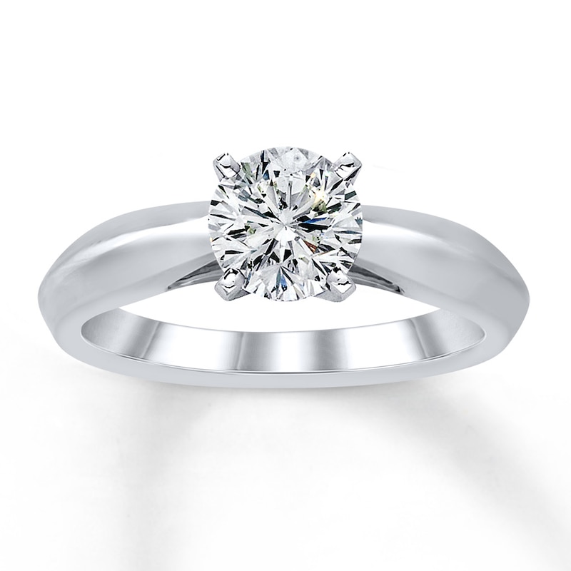 Main Image 3 of Previously Owned Diamond Ring Setting 14K White Gold