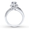 Thumbnail Image 2 of Previously Owned Diamond Engagement Ring Setting 3/4 ct tw Round 14K White Gold