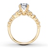 Thumbnail Image 2 of Previously Owned Diamond Ring Setting 3/4 carat tw Round 14K Yellow Gold