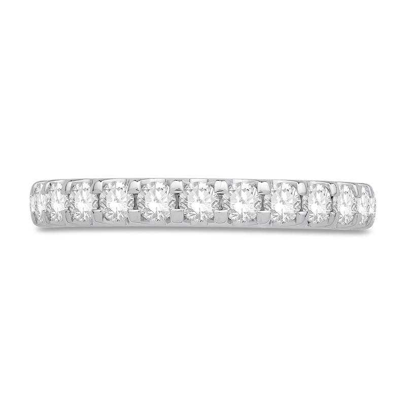 Main Image 2 of Previously Owned Diamond Wedding Band 1 ct tw Round 14K White Gold