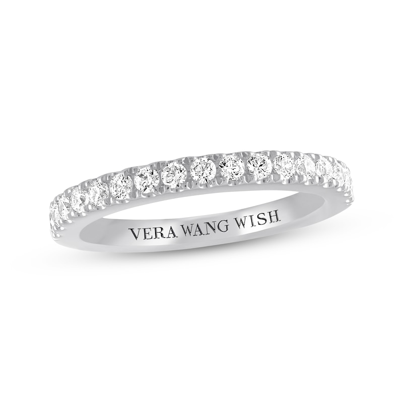 Main Image 1 of Previously Owned Vera Wang WISH Diamond Band 3/8 carat tw 14K White Gold