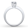 Thumbnail Image 2 of Previously Owned Colorless Diamond Bridal Setting 7/8 ct tw Round 14K White Gold