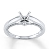 Thumbnail Image 1 of Previously Owned Diamond Ring Setting 1/5 ct tw Round-cut 14K White Gold