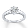 Thumbnail Image 3 of Previously Owned Diamond Ring Setting 1/5 ct tw Round-cut 14K White Gold