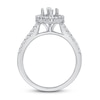 Thumbnail Image 2 of Previously Owned Diamond Engagement Ring Setting 1/2 ct tw 14K White Gold