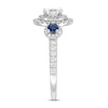 Thumbnail Image 3 of Previously Owned Vera Wang WISH Ring 1 ct tw Diamonds & Sapphires 14K White Gold