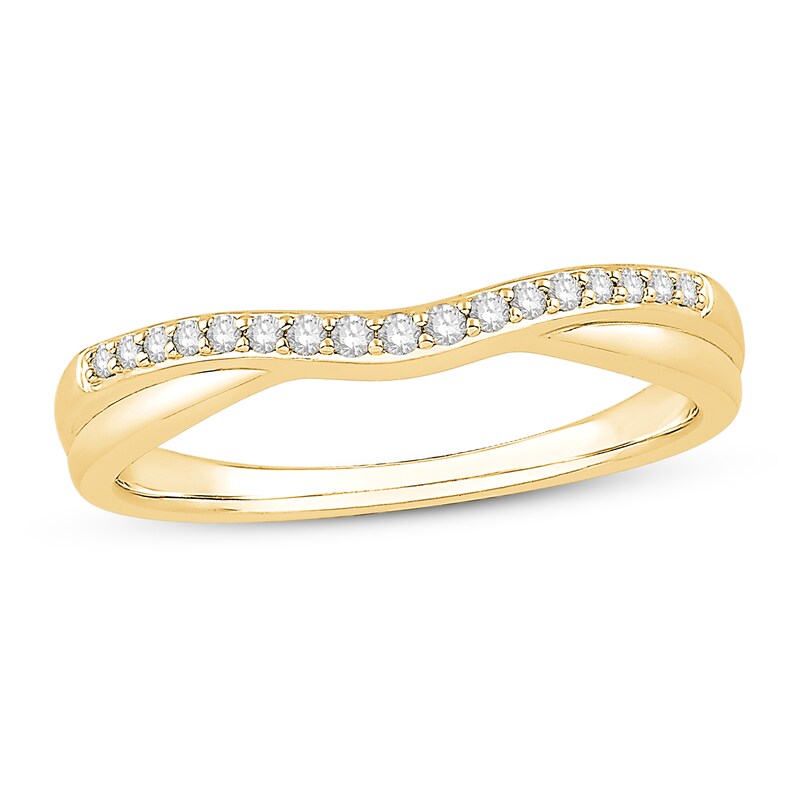 Main Image 1 of Previously Owned Diamond Anniversary Band 1/10 ct tw Round-cut 14K Yellow Gold