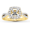 Thumbnail Image 1 of Previously Owned Diamond Ring Setting 1/2 ct tw Round-cut 14K Yellow Gold