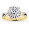 Thumbnail Image 3 of Previously Owned Diamond Ring Setting 1/2 ct tw Round-cut 14K Yellow Gold