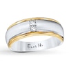 Thumbnail Image 1 of Previously Owned Ever Us Men's Ring 1/5 ct tw Diamonds 14K Two-Tone Gold