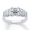Thumbnail Image 1 of Previously Owned Diamond Ring Setting 3/4 ct tw 18K White Gold