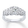 Thumbnail Image 3 of Previously Owned Diamond Ring Setting 3/4 ct tw 18K White Gold