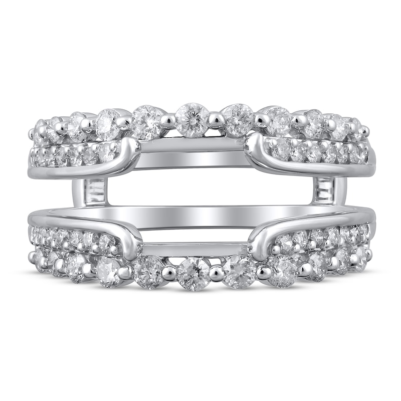 Main Image 3 of Previously Owned Diamond Enhancer Ring 3/4 ct tw Round 14K White Gold