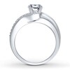 Thumbnail Image 2 of Previously Owned Diamond Ring Setting 5/8 ct tw Round-cut 14K White Gold