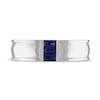Thumbnail Image 3 of Previously Owned Vera Wang WISH Natural Blue Sapphire Men's Band 14K White Gold