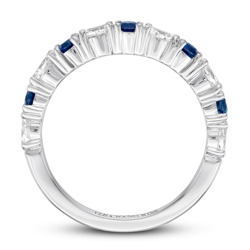 Main Image 2 of Previously Owned Vera Wang WISH Diamond Band 1/2 carat tw 14K White Gold