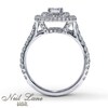 Thumbnail Image 2 of Previously Owned Diamond Engagement Ring 1-1/5 ct tw Round-Cut 14K White Gold