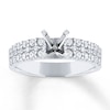 Thumbnail Image 1 of Previously Owned Diamond Engagement Ring Setting 5/8 ct tw Round 14K White Gold