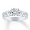 Thumbnail Image 3 of Previously Owned Diamond Engagement Ring Setting 5/8 ct tw Round 14K White Gold