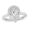 Thumbnail Image 1 of Previously Owned Vera Wang WISH Diamond Ring 1-1/5 ct tw 14K White Gold