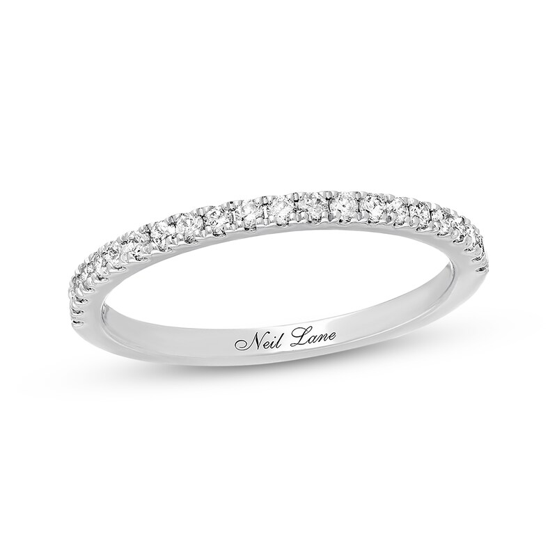 Main Image 1 of Previously Owned Neil Lane Wedding Band 1/4 carat tw Diamonds 14K White Gold