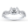 Thumbnail Image 1 of Previously Owned Natalie K Ring Setting 1/3 ct tw Diamonds 14K White Gold