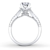 Thumbnail Image 2 of Previously Owned Natalie K Ring Setting 1/3 ct tw Diamonds 14K White Gold