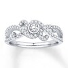 Thumbnail Image 1 of Previously Owned Diamond Ring 1/2 carat tw Round-cut 14K White Gold