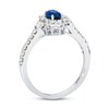 Thumbnail Image 3 of Previously Owned Le Vian Natural Sapphire Ring 1/2 ct tw Diamonds 14K Vanilla Gold