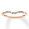 Thumbnail Image 1 of Previously Owned Natalie K Diamond Band 1/8 carat tw Round-cut 14K Rose Gold