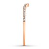 Thumbnail Image 3 of Previously Owned Natalie K Diamond Band 1/8 carat tw Round-cut 14K Rose Gold