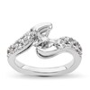 Thumbnail Image 1 of Previously Owned Diamond Engagement Ring Setting 7/8 ct tw Round 18K White Gold