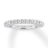 Thumbnail Image 1 of Previously Owned Vera Wang WISH Wedding Band 3/8 ct tw Diamonds 14K White Gold