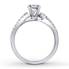 Thumbnail Image 2 of Previously Owned Diamond Engagement Ring Setting 1/5 ct tw Round 14K White Gold