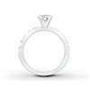 Thumbnail Image 2 of Previously Owned Diamond Engagement Ring Setting 7/8 ct tw Platinum