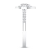Thumbnail Image 4 of Previously Owned Diamond Promise Ring 1/2 ct tw 10K White Gold