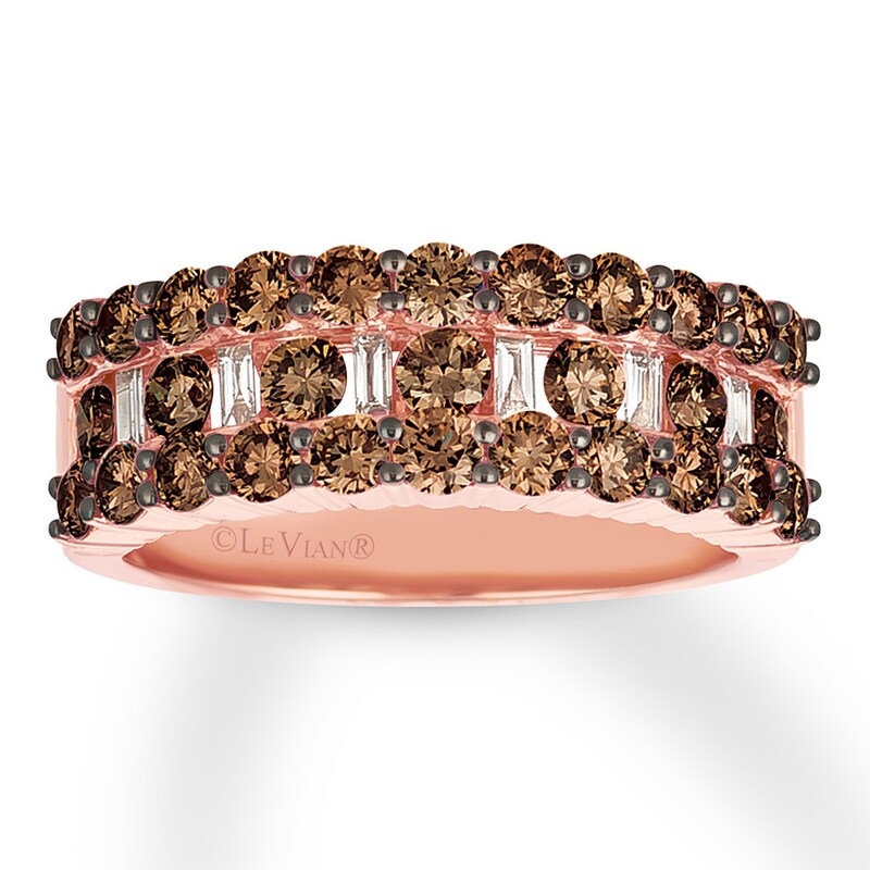 Main Image 1 of Previously Owned Le Vian Chocolate Diamonds 1-3/4 ct tw 14K Strawberry Gold Ring