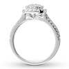 Thumbnail Image 2 of Previously Owned Diamond Engagement Ring 7/8 ct tw Round 14K White Gold