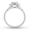 Thumbnail Image 2 of Previously Owned Diamond Engagement Ring 1 ct tw Round-cut 14K White Gold