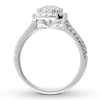 Thumbnail Image 2 of Previously Owned Diamond Engagement Ring 7/8 ct tw Round-cut 14K White Gold