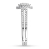 Thumbnail Image 3 of Previously Owned Diamond Engagement Ring 7/8 ct tw Round-cut 14K White Gold