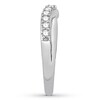 Thumbnail Image 3 of Previously Owned Diamond Contour Ring 1/2 carat tw Round 14K White Gold