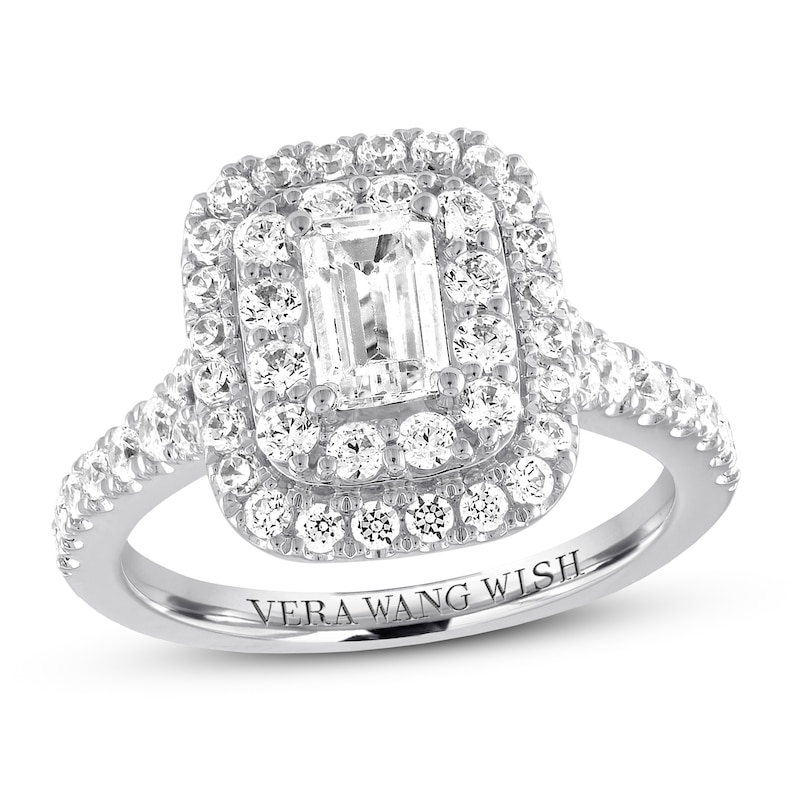 Previously Owned Vera Wang WISH Diamond Ring 1 5/8 ct tw 14K White Gold